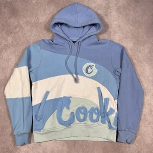 Berner Cookies Clothing Women’s Small Pullover Hoodie Embroidered Baby Blue 420 - Picture 1 of 5