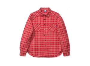 NEW Men's Undefeated Red Flannel Shirt Jacket Size Medium NWT - Picture 1 of 5