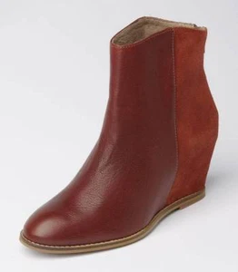NUEVO EN CAJA H by Hudson Sefton Cuero/Gamuza Bota al tobillo, bronceado (marrón) tallas 6,5, 7,5 - Imagen 1 de 7
