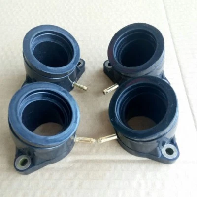 Carb Holders Intake Manifold Boots Kit For Yamaha XS1100 1978-1982 XJ1100 1982 - Imagem 1 de 4