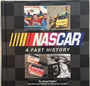 🏁 NASCAR 🏆- A Fast History by Greg Fielden Hardcover Like New - Picture 1 of 2
