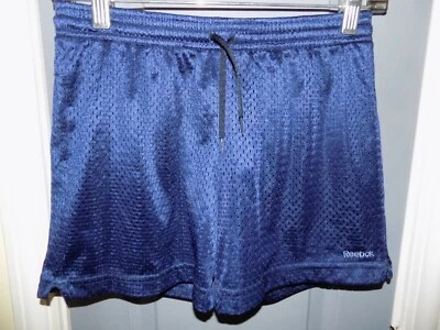 Pantalones Cortos Reebok Azul Marino Malla Talla M Para Niña Usados en Excelente Condición  Foto 1 de 3