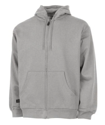 Charles River Unisex FULL-Zip THERMAL LINED Sweatshirt Oxford Heather [B13-9542] - Image 1 of 3