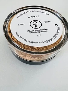 Alima Pure Loose Foundation Satin Matte warm 5 brand new full size - Picture 1 of 3