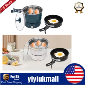 Mini Portable Multi-function Electric Travel Cooker Sauce Pot Frying Pot Steame - Picture 1 of 47