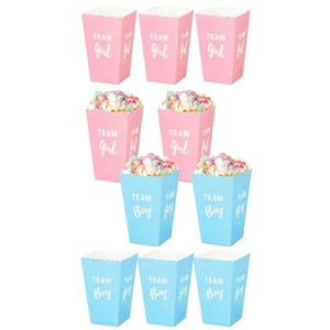 Gender Reveal Baby Shower Party Favours Gifts Boxes Team Boy or Girl Vote Games - Picture 1 of 7