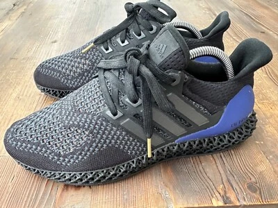 Men's Adidas Ultra4D OG Black Purple Size 7M / 8.5W - FW7089 Sneakers Runners - Image 1 of 4
