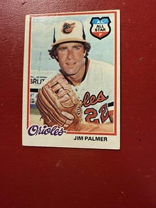 1978 Topps Jim Palmer Orioles HOF EX  - Bild 1 von 2