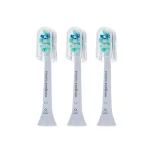 3x Philips Sonicare C2 Optimal Plaque Control White Brush Heads | No Box - Picture 1 of 2