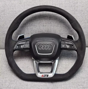 Audi RSQ3 83A SQ3 Lenkrad Alcantara abgeflacht RS Wippen blaue Naht 83A419091S - Bild 1 von 23