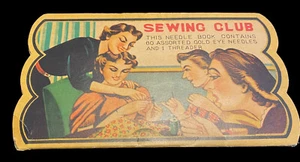Vintage Näh Club Buch mit Nadeln - Bild 1 von 11