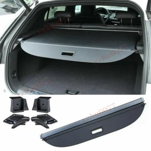 For Cadillac 2019-2022 XT4 Black Canvas Car Rear Trunk Cargo Luggage Shade Cover - Picture 1 of 12