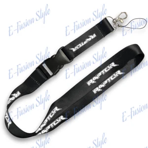 Au-Tomotive For Ford Raptor Car Neck Strap Lanyard Keyring Key Chain Cellphone - Picture 1 of 5