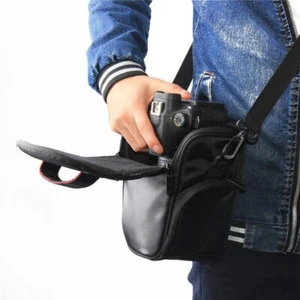 DSLR SLR Waterproof Camera Bag Shoulder Case For Canon EOS Nikon Sony Panasonic - Picture 1 of 8