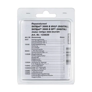 Kit de reparación SATA 133835, uso con: pistola pulverizadora SATA 3000 HVLP - Imagen 1 de 2