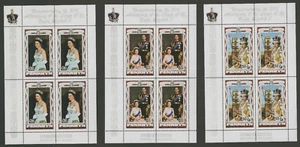 Penrhyn Islands 1977 Scott # 87-89 Mint Never Hinged Souvenir Sheet - Bild 1 von 1