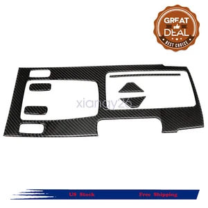 For Honda Accord EX-L Coupe Carbon Fiber Interior Gear Shift Set Cover Trim New - Picture 1 of 15