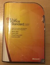 Microsoft Windows Office Standard 2007, Word Excel Outlook PowerPoint