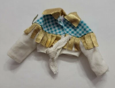 ROPA MUÑECA BARBIE STACIE FIESTA FAVORITOS MODA VAQUERA OCCIDENTAL TOP CAMISA Foto 1 de 2