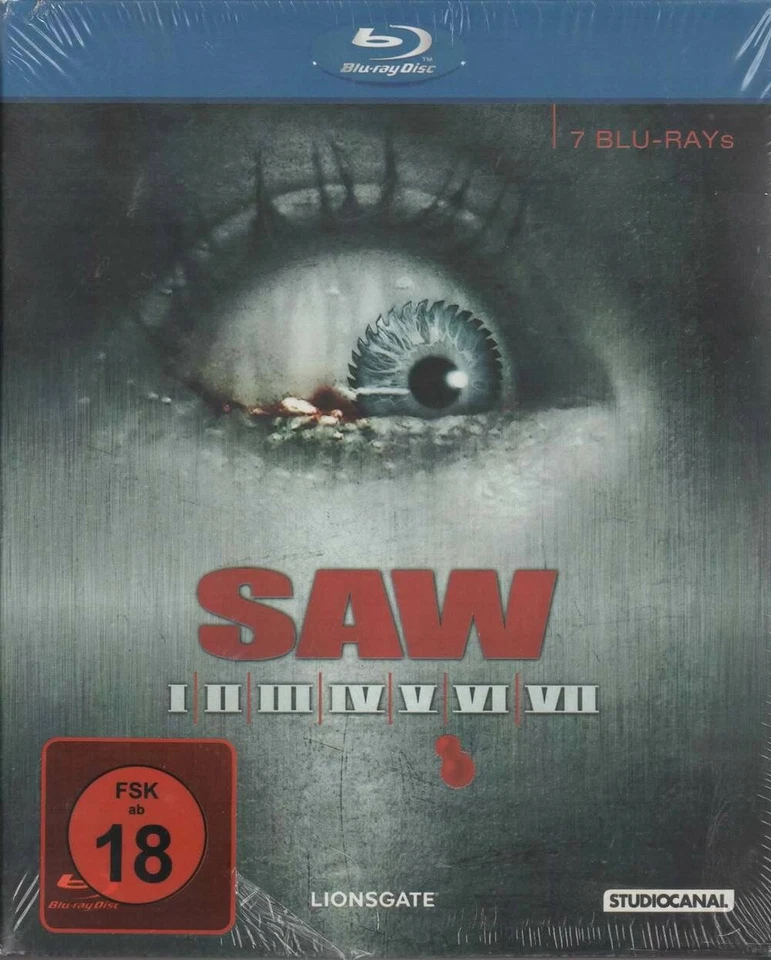 Saw I-vii BLURAY Neu&ovp FSK 18