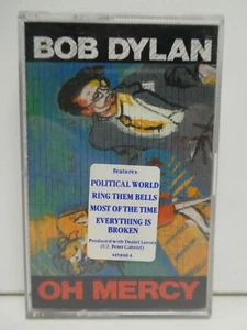 CASSETTE TAPE BOB DYLAN OH MERCY ORIGINAL VINTAGE - Picture 1 of 4