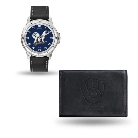 Milwaukee Brewers Watch and Wallet Set Cover