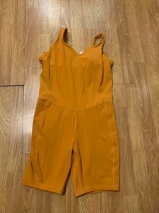 Lululemon Align Bodysuit Size 12 Autumn Orange 8" - Picture 1 of 7