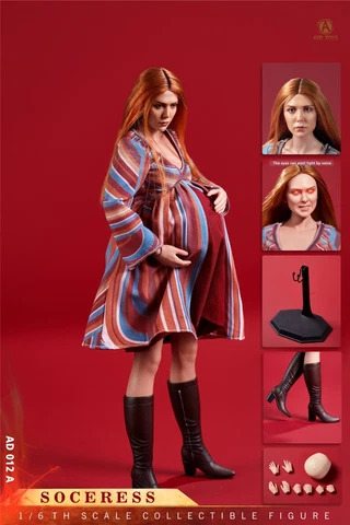 Preorder ADD TOYS AD-012 1/6 Avergers Scarlet Witch Wanda Female Action Figure Cover