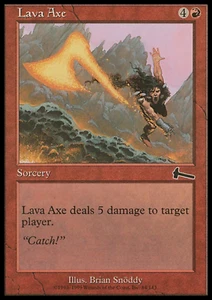 MTG: Lava Axe - Urza's Legacy - Magic Card - Picture 1 of 2