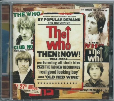 WHO, THE "THEN & NOW - 1964-2004"  2004 COMPILATION CD ALBUM LIKE NEW - Image 1 of 2