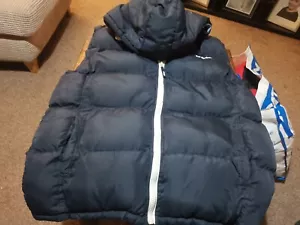 Mens Lee Cooper Xxl Double Zip Gilet Hooded Jacket Puffer - Picture 1 of 5