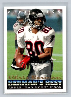 Andre "Bad Moon" Rison 1993 Upper Deck #440 Atlanta Falcons - Image 1 of 2