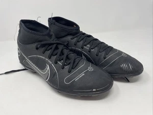 Nike Mercurial Superfly 8 Club FG Soccer Cleats Black Youth Size 6.5 DJ2904-007 - Picture 1 of 7