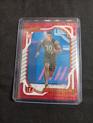 2022 Panini Absolute - Rookies Cam Taylor-Britt #150 Red Squares /499 (RC) - Image 1 of 4