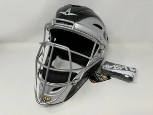 All-Star Catcher's Helm MVP2510 Jugend Größe 6 1/4-7 Baseball schwarz silber NEU - Bild 1 von 8
