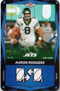 AARON RODGERS #148 2024 UNO Elite Core Edition NFL - BLU - Foto 1 di 1