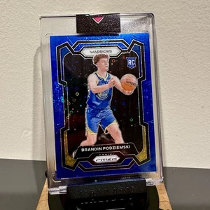 2023-24 Prizm Brandin Podziemski RC Rookie Blue Fast Break /150 SP Color Match - Picture 1 of 1