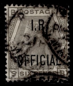 GB QV SG O4, 6d placa gris 18, USADO. Cat 75€. SB - Imagen 1 de 1