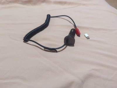 Cargador Coche Original Verizon Micro USB/USB-C 30W Para Android y iPhone + Luz Foto 1 de 3