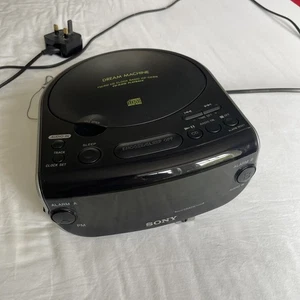Sony Dream Machine Clock Radio CD AM/FM Digital Alarm ICF-CD814 - Vintage Retro - Picture 1 of 8