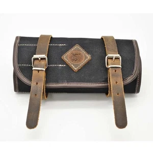 Borsa borsello porta attrezzi EX MOTO nero cuoio - Imagen 1 de 4