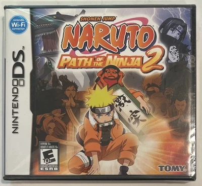 NINTENDO DS ~ NARUTO: PATH Of The NINJA 2 ~ NEW FACTORY SEALED Excellent - Image 1 of 2