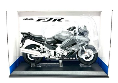 Moto miniature 1:12 Aoshima Skynet YAMAHA FJR1300A gris foncé neuve dans sa b... - Photo 1/4