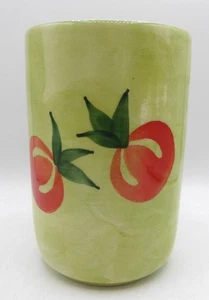 Pier Vase handbemalt in Italien grün  - Bild 1 von 6