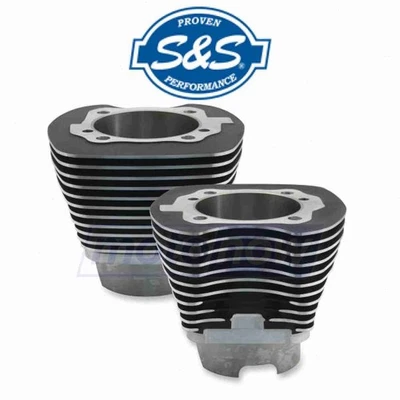 S&S Cycle 4-1/8in. Bore Cylinder Set for 2007 Harley Davidson FXSTD Softail td - Image 1 of 4