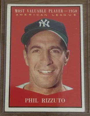 1961 Topps - EX/NM Phil Rizzuto #471 - Imagem 1 de 2