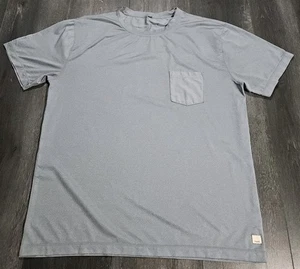 Vuori Tradewind Performance Tee Men XL Blue Stretch Pocket UPF Quick Dry Light - Picture 1 of 7