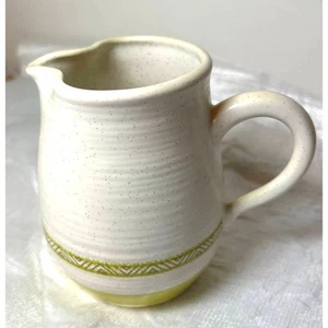 Vtg Franciscan Hacienda Green Creamer Small Pitcher 4-1/2" Earthenware - Picture 1 of 6