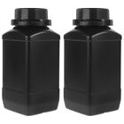  4 Pcs or Big Mouth Square Bottle Lab Reagent Plastic Container