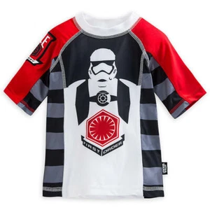 Disney Store Star Wars Boy Swim Shirt Rash Guard (Multi, 4) - Picture 1 of 1